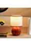 Basketball E14 Ceramic Table Lamp Dia 16x27.5cm - Orange - 2