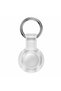 Airtag compatible silicone case with keychain - closed back, attachable to cat/dog collar - 2