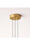 Aether 12-light 3w Led Pendant Lamp 3000k Warm Light 85x170cm - Brown - 4