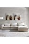Bingnun Corner Sofa Set Right - Beige - 3