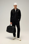 Zippered Men's Sweatshirt 6Wm1009-Bk - 8
