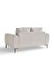 Hassa 2 Seater Sofa - Beige - 8