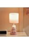 Panda E14 Ceramic Table Lamp Dia 15x33.5cm - Pink - 2