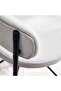 Toro Bar Chair - White Black - 4
