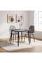 Arith 1+2 Dining Set Sintered Stone - Grey & Black - 2