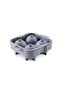 Montal 4 Compartment Ice Mold - Grey - 8
