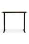 Noble Adjustable Office Desk - Black - 7