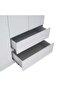 Enstatite 4 Door Wardrobe With 2 Drawers-white - 4