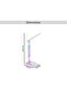 Mugen Multi Function Gaming Desk Lamp With Rgb Light & 10w Wireless Charging 12x18x41.4cm - White - 6
