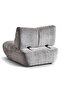 Macrame Armless Sofa Grey~grey - 7