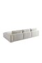 Bingnun Corner Sofa Set Right - Beige - 8