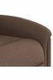 Fotoliu rabatabil, maro, material textil - 8