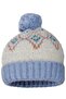 Women's Pompom Folded Patterned Knitted Winter Beanie - 6