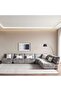 Macrame Corner Sofa Set Grey - 3