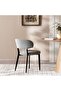 Libby Dining Chair - Grey Black - 3