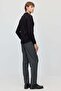 Men's classic fabric pants - 4