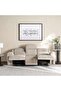 Samwise 3 Seater Recliner Sofa With Cup Holder - Beige - 4