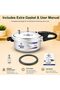 kk Feast Pressure Cooker, 4 Point Safety System, Smart Cooking Technology, Promotes Healthy Cooking, PFOA Free, Energy Saving Meals for Professionals & Home Use (3 Liters) - 6