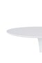 Cavette 2 Seater Dining Table Round - White - 5