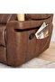 Hireem 2 Seater Recliner Sofa- Brown - 8