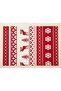 Zorlutekstil Taç New Year Pattern Flannel Flannel Pillowcase 2 Pieces - 3