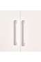 Flexo 4 Door Wardrobe With Mirror - White - 6