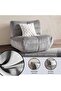 Macrame Armless Sofa Grey~grey - 8