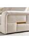 Dronto New Corner Sofa Set - Beige - 4