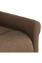 Fotoliu rabatabil, maro, material textil - 8