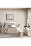 Cohen 6pc Bedroom Set 180x200 Cm - High Gloss Off White