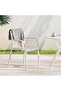 Lively Outdoor Arm Chair - White