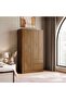 Vilacia 4 Door Wardrobe - Light Brown