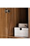 Flexo 6 Door Wardrobe With Mirror - Almond - 5
