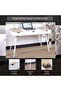Danica Study Desk Melamine - Natural & White - 6