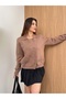 Women's Shirt Collar Double Button Knitwear Cardigan - 3