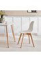 BENNETE 1+2 DINING SET SQUARE - WHITE NATURAL - 3