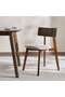 Zion 1+6 Dining Set Solid Wood - Brown Grey - 4