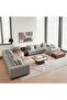 Monro Corner Sofa ( Big)- Dark Grey - 8