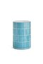 Hermosa Round Ecorative Pedestal-teal Mosaic 60x40x40 Cms - 4