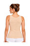 Özten Women's Wide Strap Ribbed 100% Cotton Undershirt 3-Pack - 4
