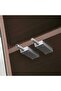 Arelis 6 Door Wardrobe With Mirror - Light Brown - 6