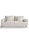 Hassa 3 Seater Sofa - Beige - 7