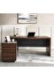 Tiber Office Desk - Walnut - 3