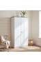 Almada 2 Door Wardrobe - White