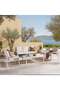 Summer Haven Outdoor Sofa Set 3+2+1+1+coffee Table- Beige - 2