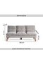 Ofen Sofa Bed - Grey - 8