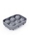 Lanfra 6 Compartment Round Ice Mold 17x12.5x5.5cm - Grey - 4