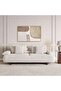 Tokelau 3 Seater Sofa - Cream - 2