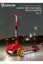 3-Wheel Kids Scooter, Kick Scooter With Height Adjustable, Music, Light-Up Wheels, Portabl - 4