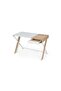 Killoren Writing Desk With Drawer -white Natural - 7